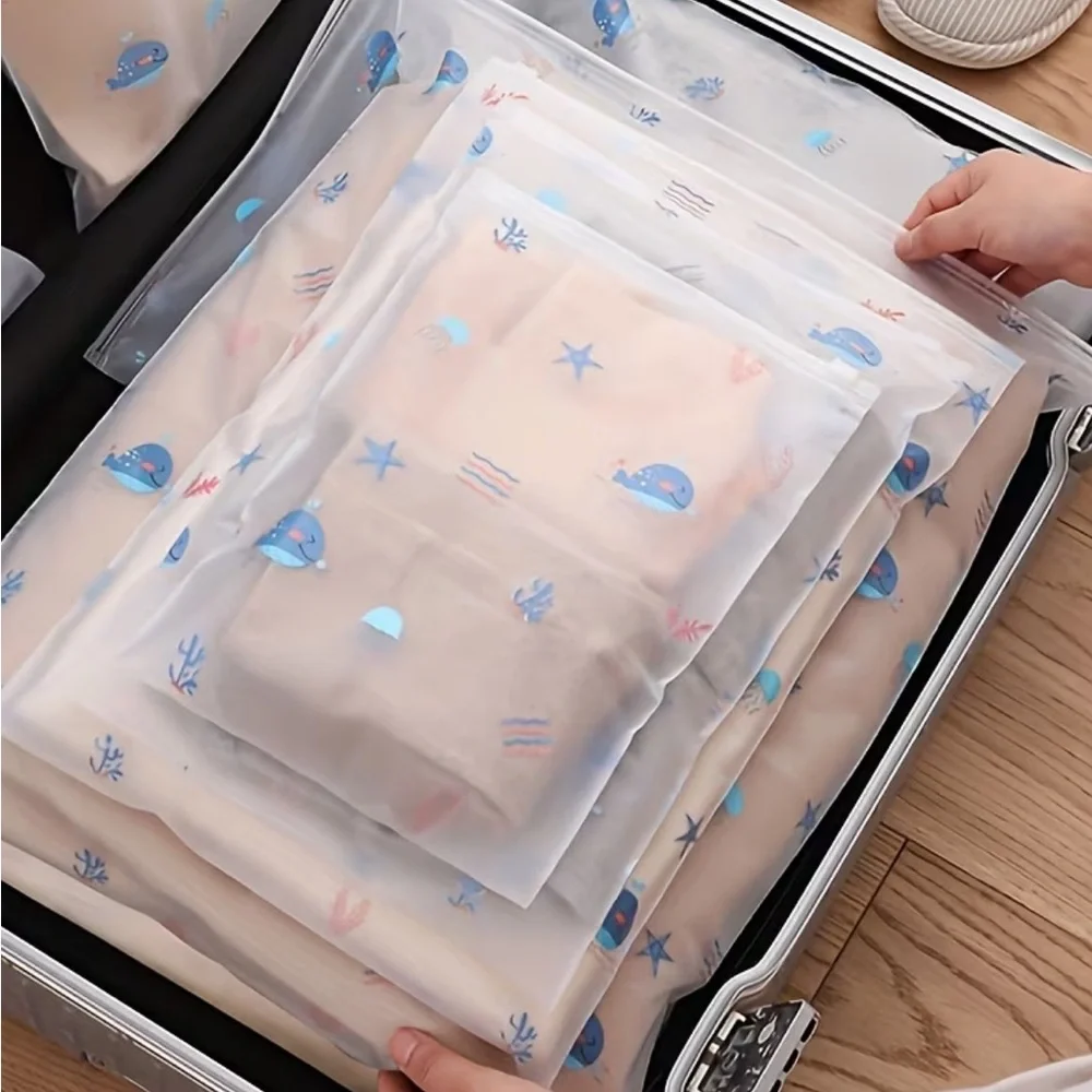 ARRIVING SOON Travel Packing Organizer Set 🧳 30pc Whale Print Travel Storage